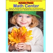 Autism AUTUMN MATH CENTER -Stand Up and Learn!